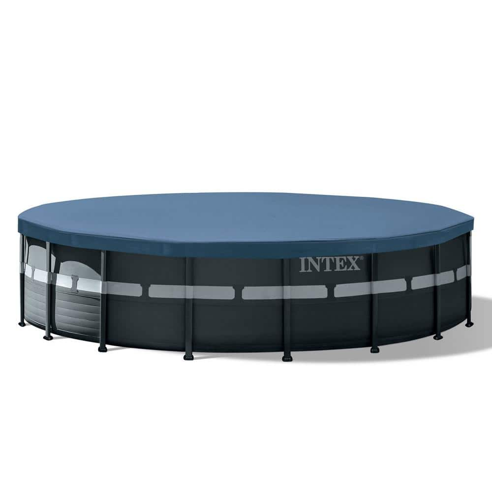 INTEX Ultra XTR 18 ft. x 18 ft. Round 52 in. Deep Above Ground Pool with Pump, Vacuum & Maintenance Kit 26329EH + 28002E