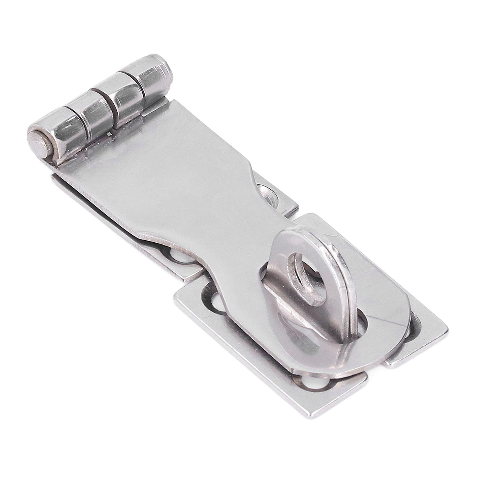 Padlock Hasp 316 Stainless Steel Foldable Door Latches Lock Buckle Marine Hardware Zyn0201