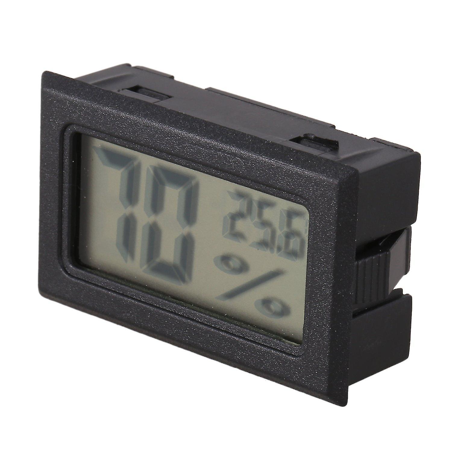 Mini Digital Lcd Thermometer Hygrometer Humidity Temperature Meter Probe