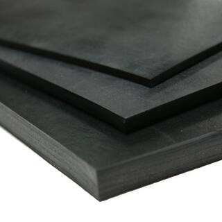 Rubber-Cal Nitrile 116 in. x 36 in. x 24 in. Commercial Grade 60A Black Buna Sheets 20-111-0062-36-024