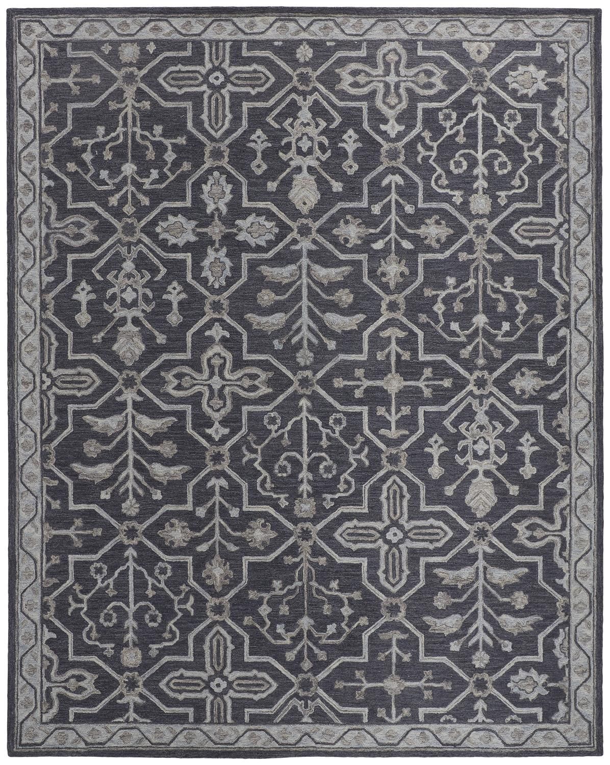 Faris Hand Tufted Odyssey Gray Rug by BD Fine