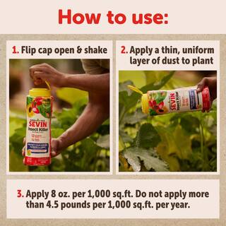 Sevin 3 lbs. Ready to Use Garden Insect Killer Dust 100539964
