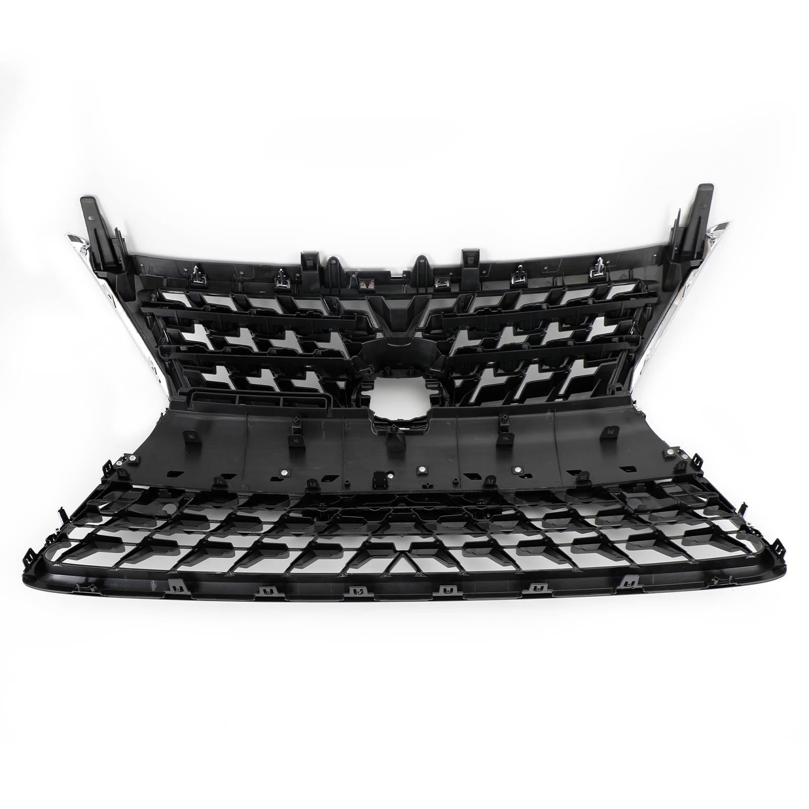 Front Upper Grille Bumper Grill Fit for Lexus GX460 2014-2021 Chrome Black US stock