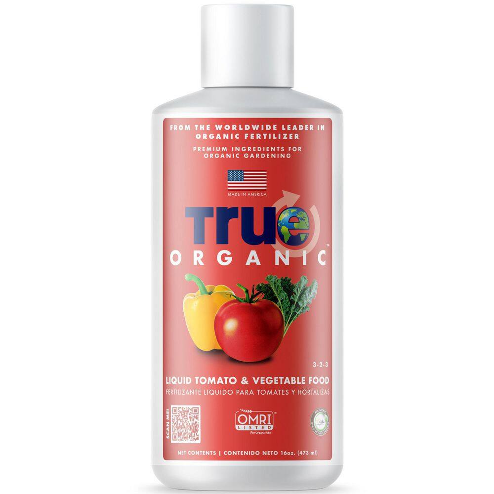 TRUE ORGANIC 16 oz. Organic Tomato and Vegetable Liquid Fertilizer OMRI Listed 3-2-3 R0018