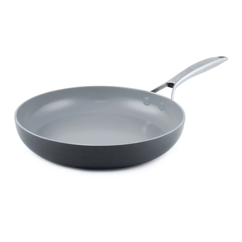 GreenPan CC000038-001 Paris Pro 12 Ceramic Non-Stick Frying pan Gray