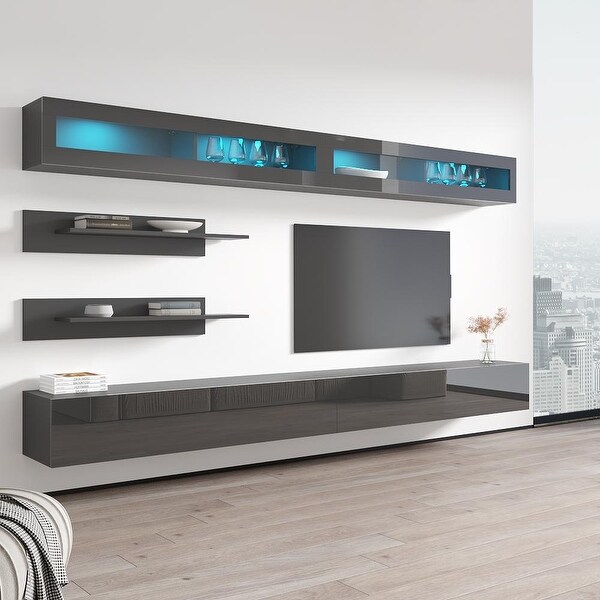 Fly I 30TV Wall Mounted Floating Modern Entertainment Center