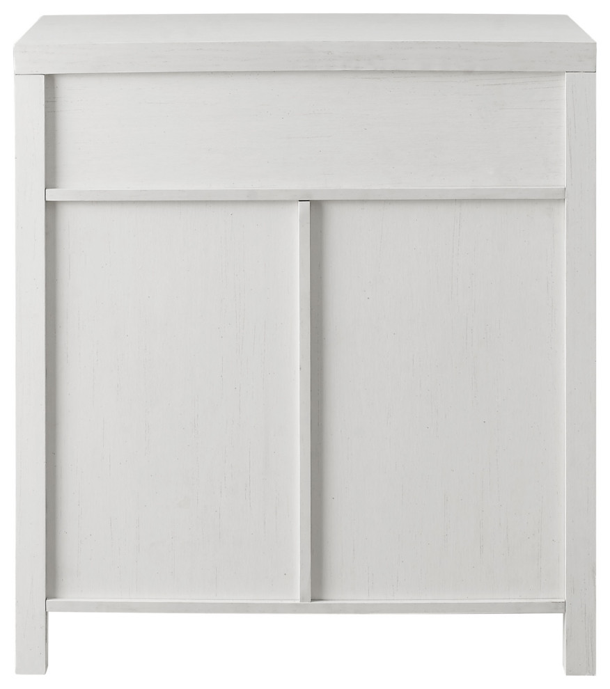 30 quotFarmhouse Barn Door Accent Cabinet   Farmhouse   Accent Chests And Cabinets   by Walker Edison  Houzz