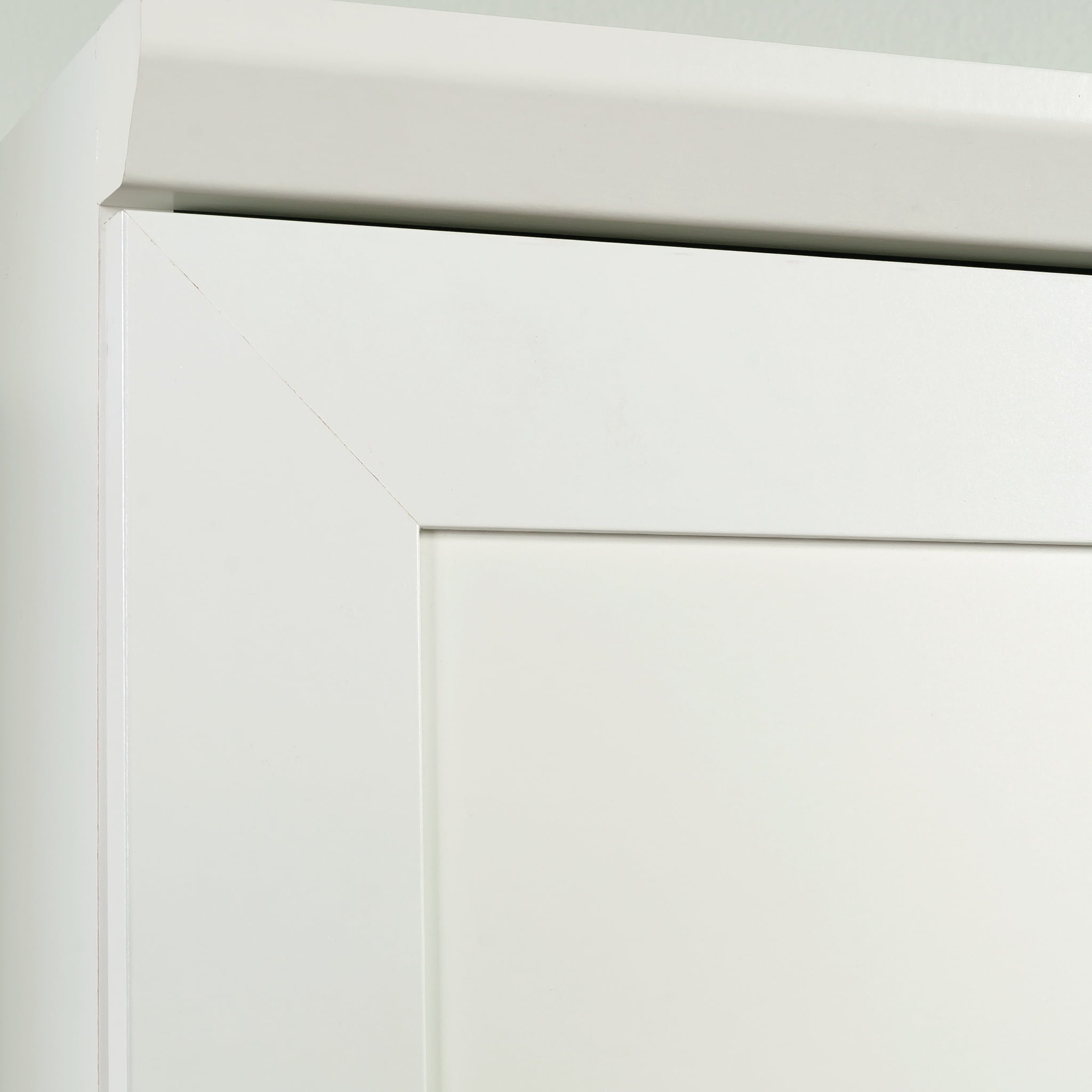 Sauder HomePlus Kitchen Storage Cabinet， Soft White Finish