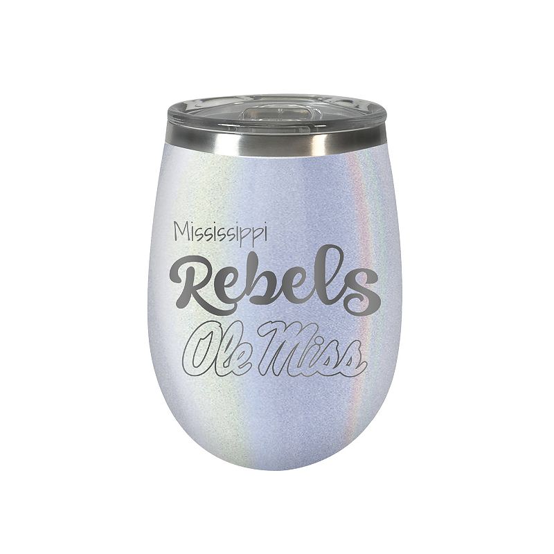 Ole Miss Rebels Opal Finish Wine Tumbler