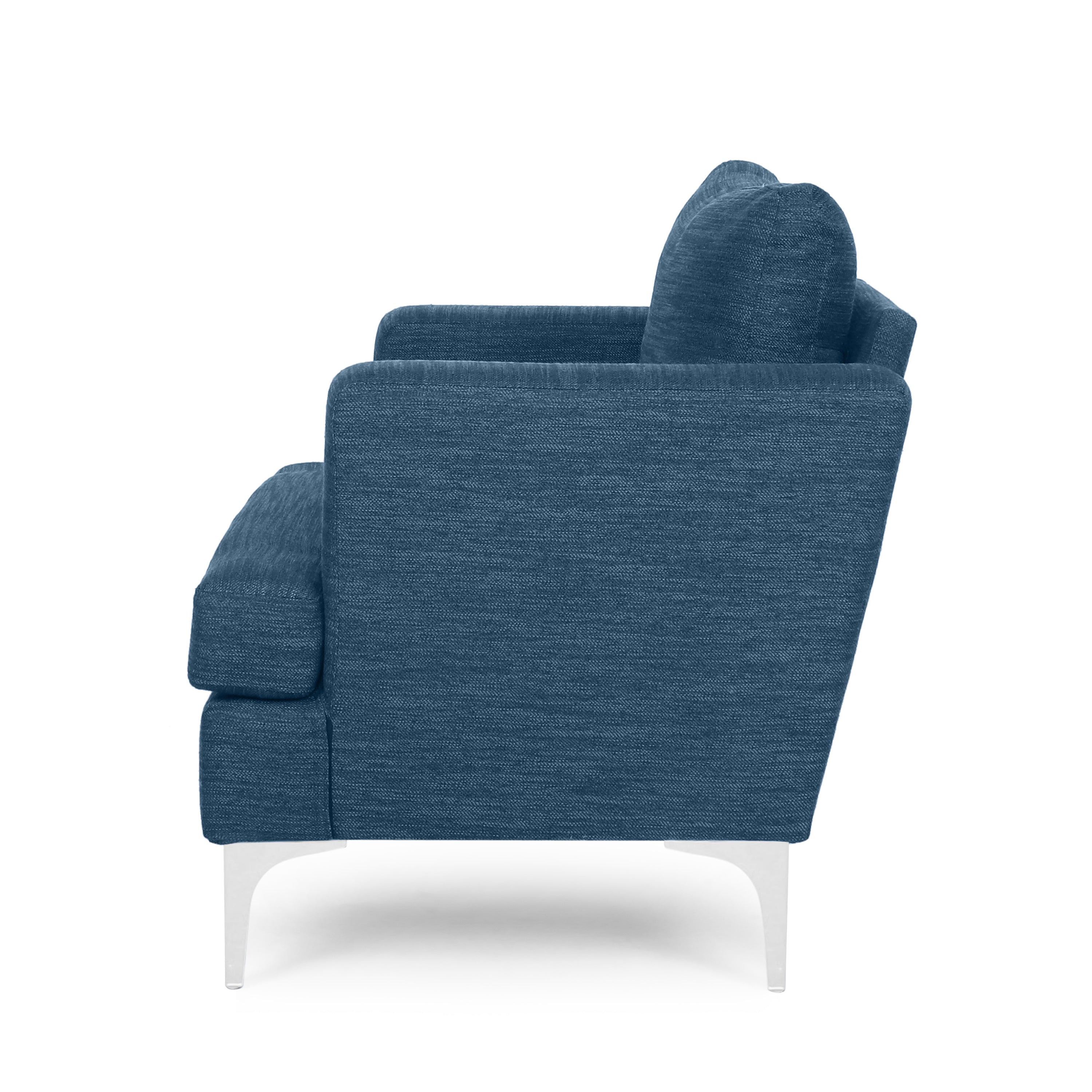 Vue Modern Fabric Upholstered Club Chair