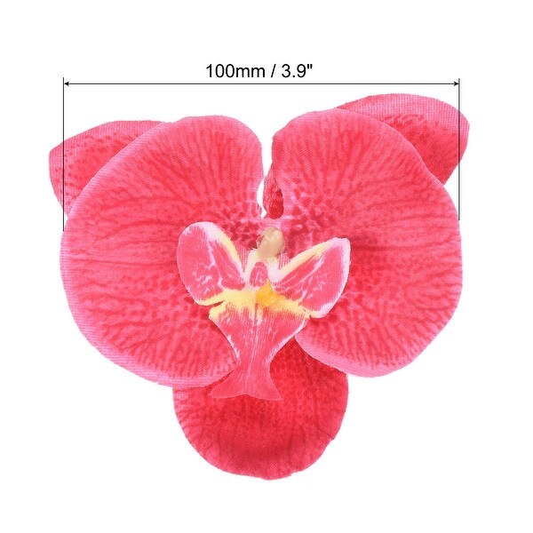 20Pcs Artificial Silk Butterfly Orchid Flower Heads for Wedding Decor