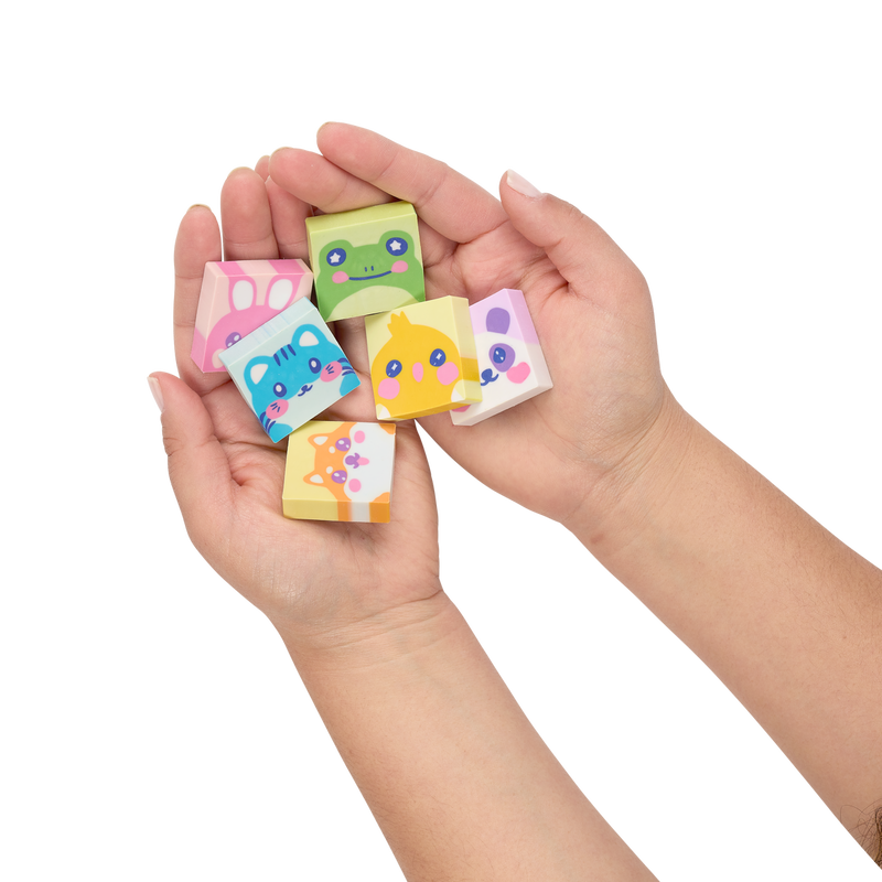 Hey Critters! Scented Erasers - Set of 6 by OOLY