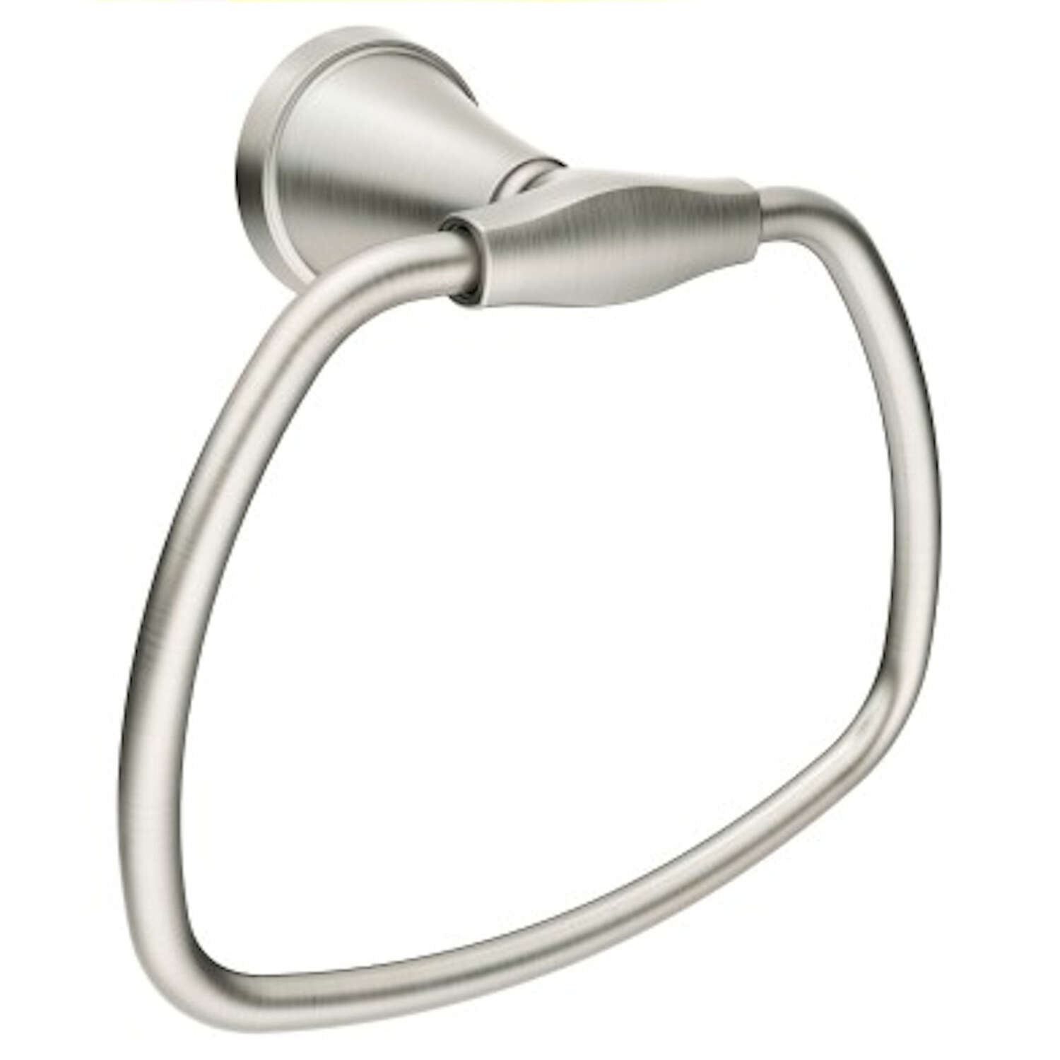 Moen Tiffin Brushed Nickel Towel Ring Metal