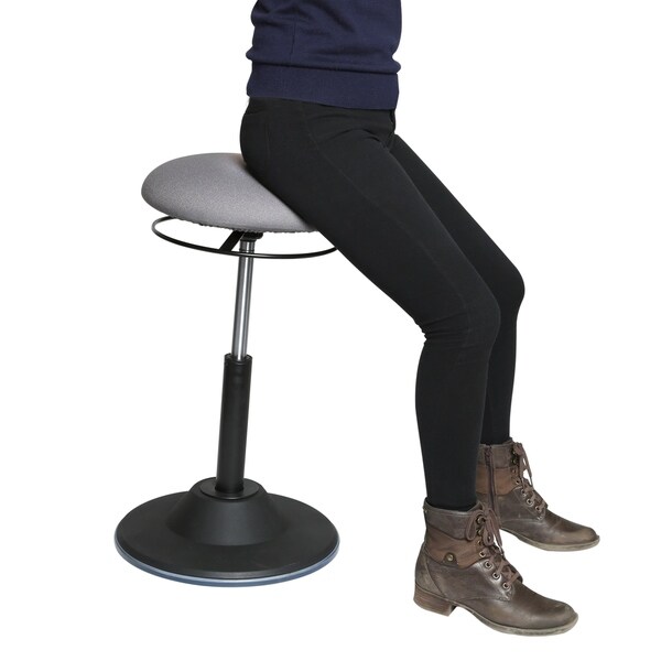 airLIFT 360 Sit-Stand Adjustable Ergonomic Active Balance Non-Slip Desk Stool