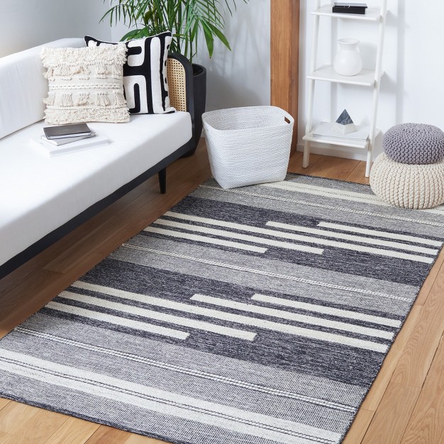 Striped Kilim Stk506 Hand Woven Area Rug Safavieh