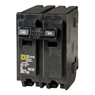 Square D Homeline 40 Amp 2-Pole Circuit Breaker (3-Pack) HOM240CP3