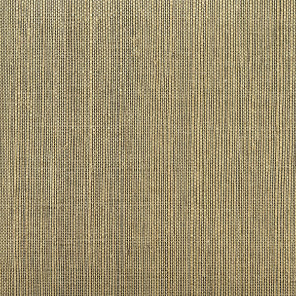 Sample Barbora Chocolate Grasscloth Wallpaper from the Jade Collection