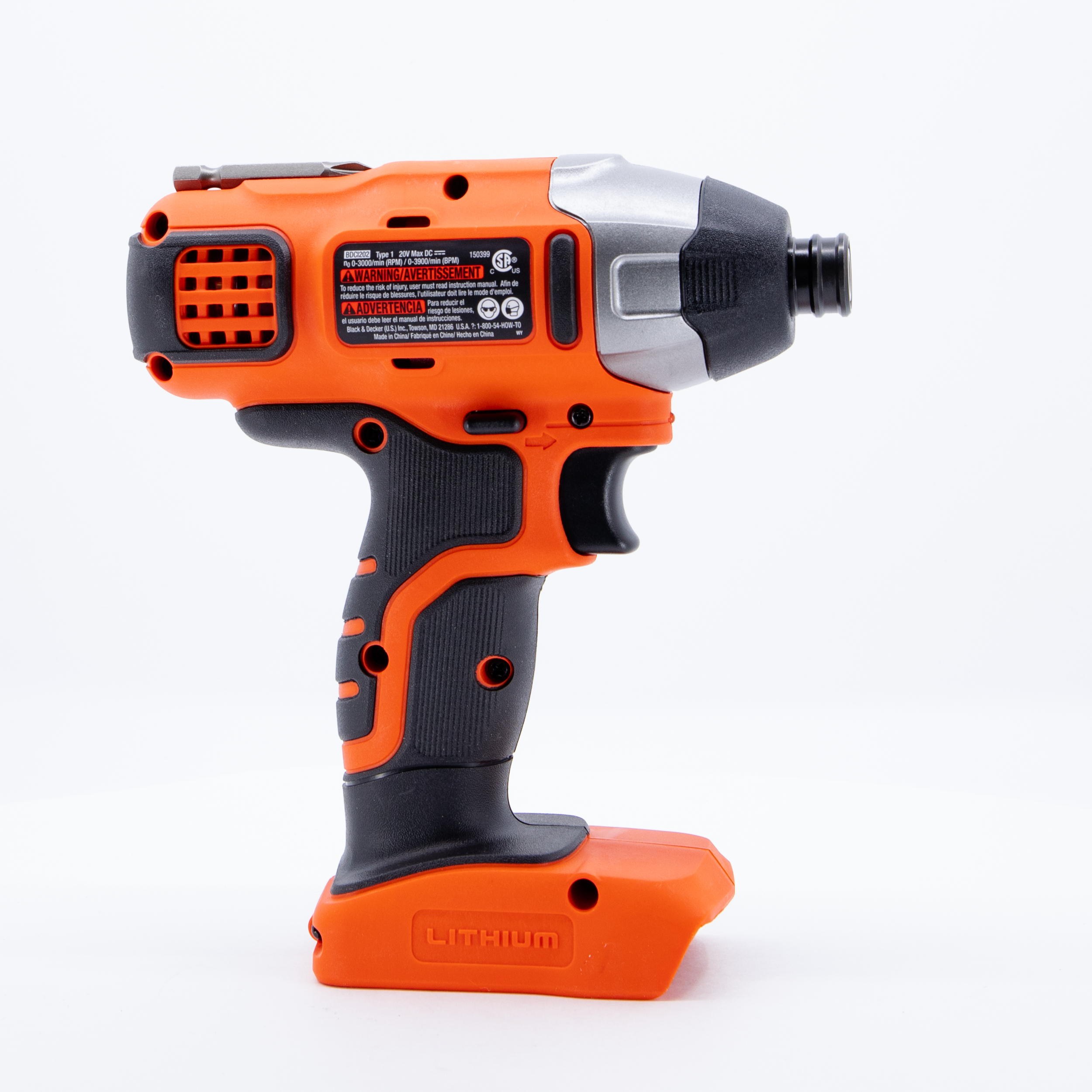 20V MAX* POWERCONNECT™ 1/4 in. Cordless Impact Driver, Tool Only