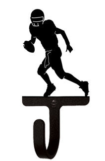 Village Wrought Iron WH 195 S Football Player   Wa...