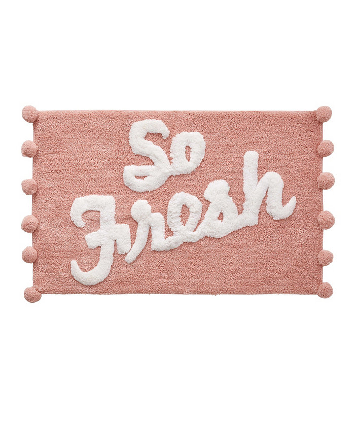 VCNY Home So Fresh Pom Pom Bath Rug