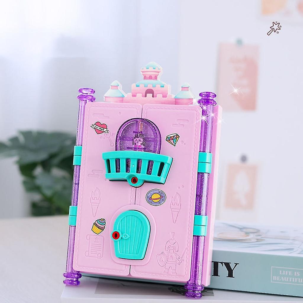 Girls Diary Toy With Lock And Key Set Includes Notebook Staionery Accessory