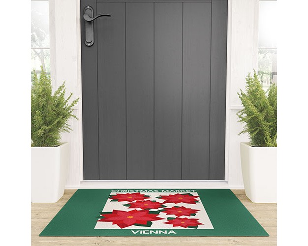 April Lane Art Vienna Christmas Market Welcome Mat Society6