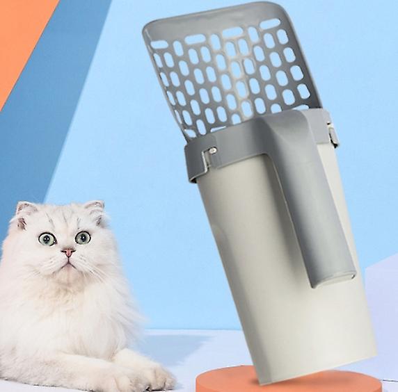 Cat Litter Shovel Set Integrated Detachable For Cats To Pick Up Poop