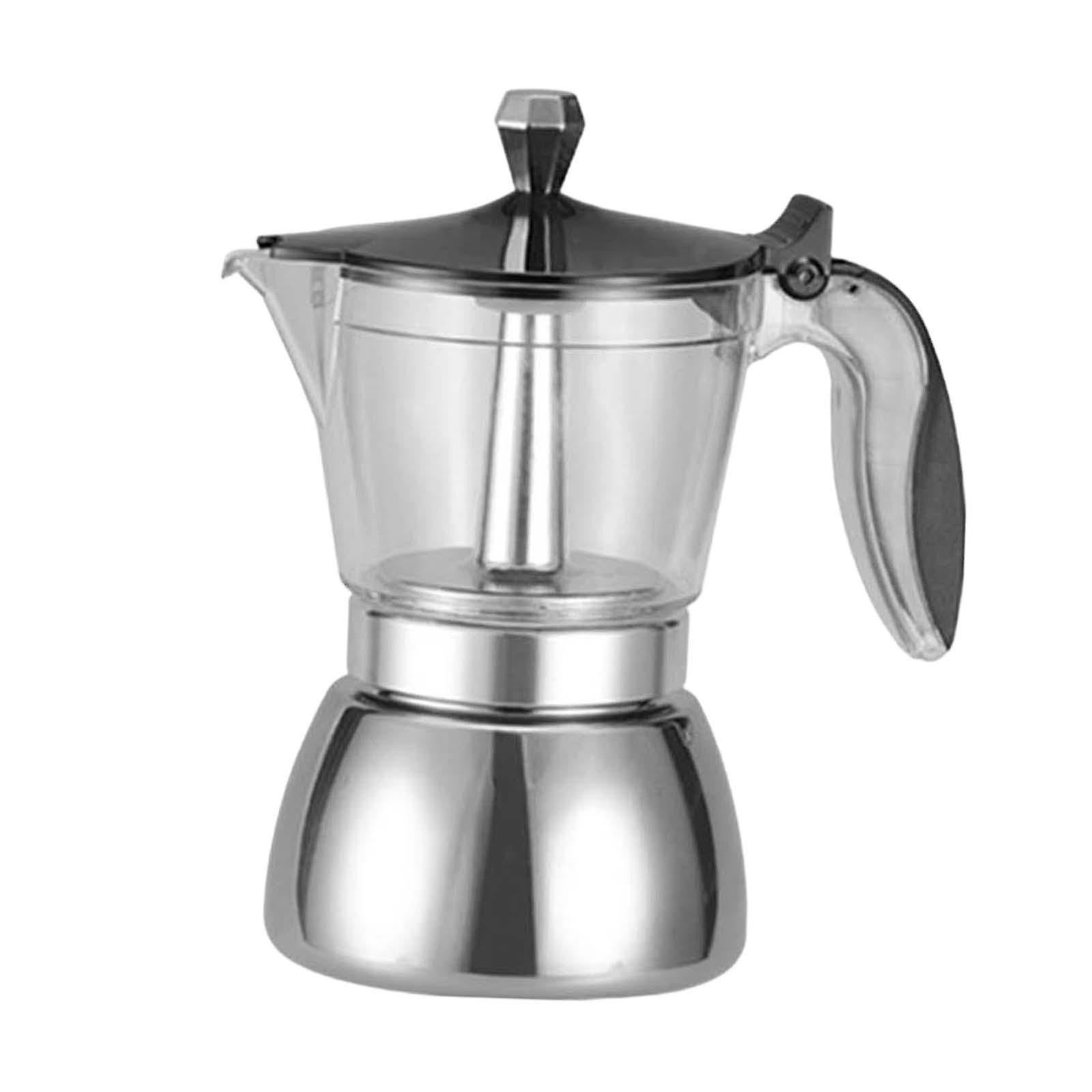 Coffee Maker Pot Leakproof Lightweight Espresso Maker Pot For Kitchen Travel 280ml