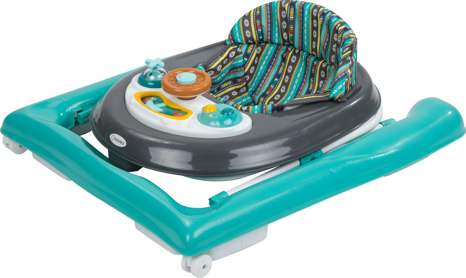 Babideal Rover Activity Walker with Sounds Teal Boho  Crowdfused