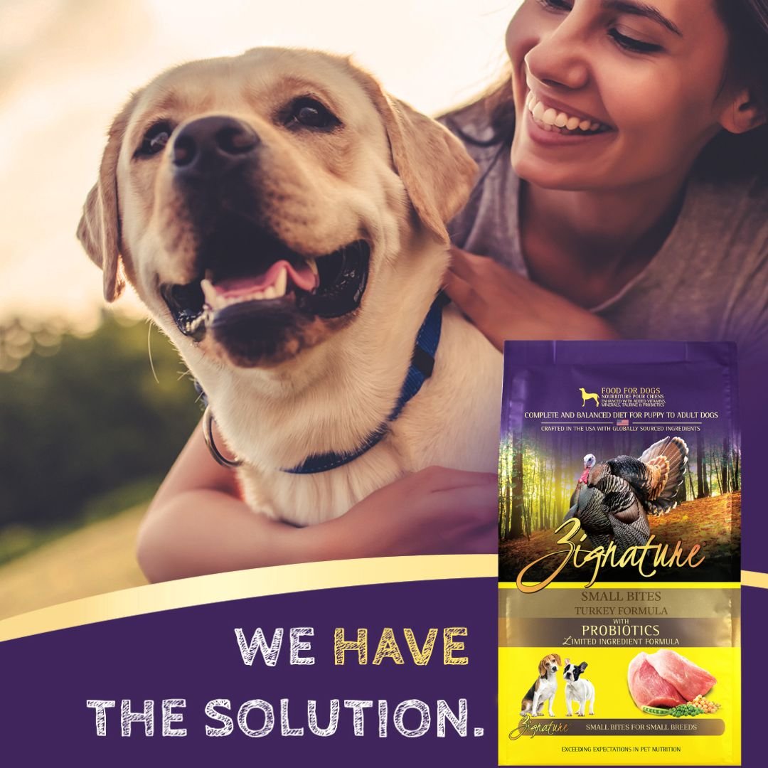 Zignature Turkey Formula Small Bites Dry Dog Food