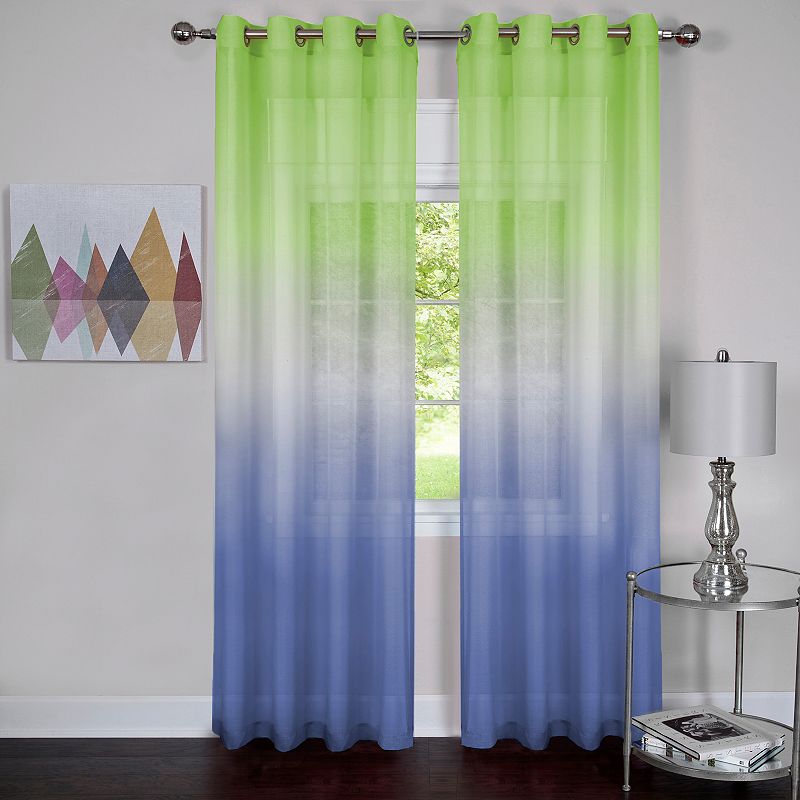 Achim 1-Panel Rainbow Window Curtain