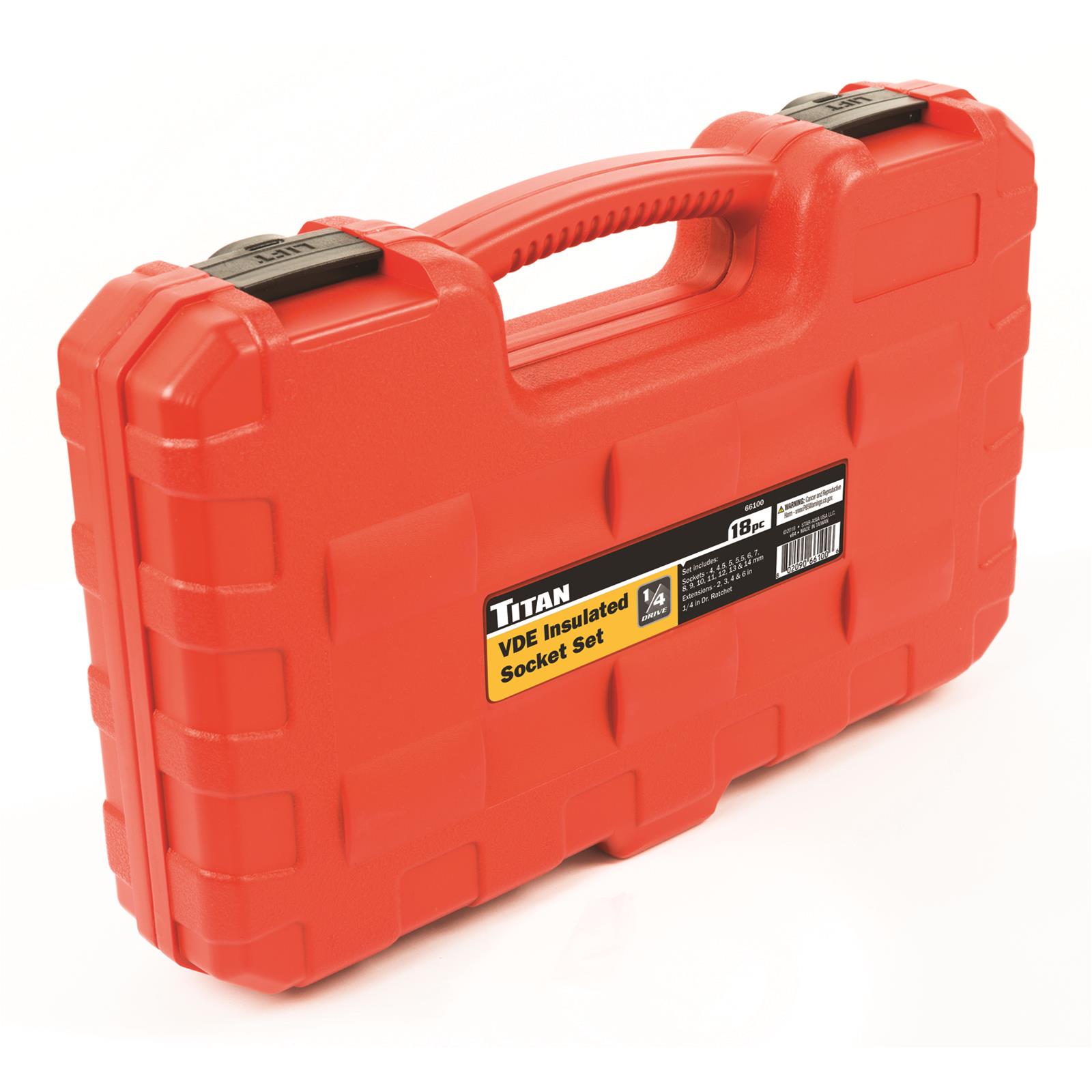 Titan Tools 66100 Titan VDE Insulated Socket Sets