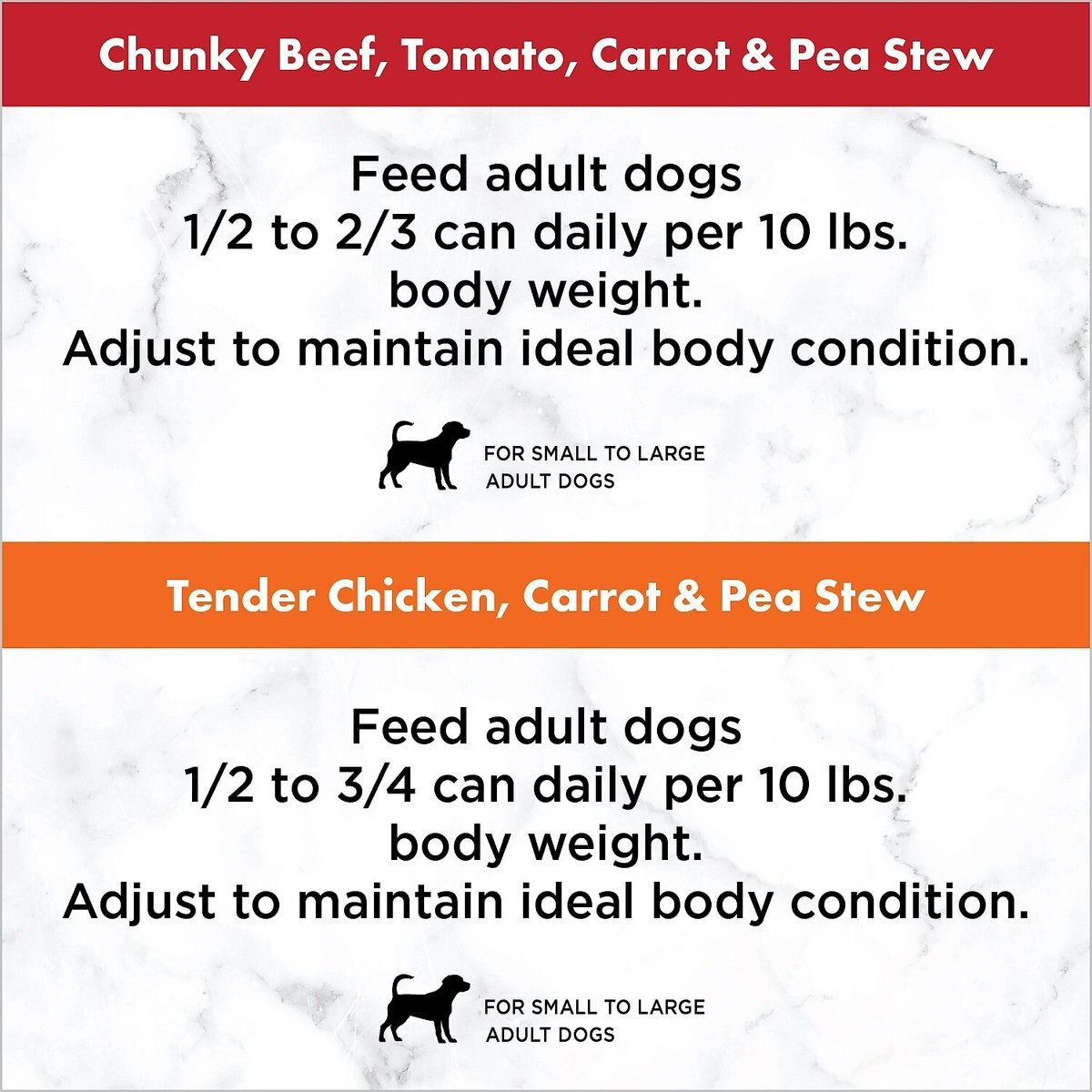 Nutro Hearty Stew Variety Pack Chunky Beef， Tomato， Carrot and Pea Stew and Tender Chicken， Carrot and Pea Stew Wet Dog Food， 12.5-oz can， case of 12