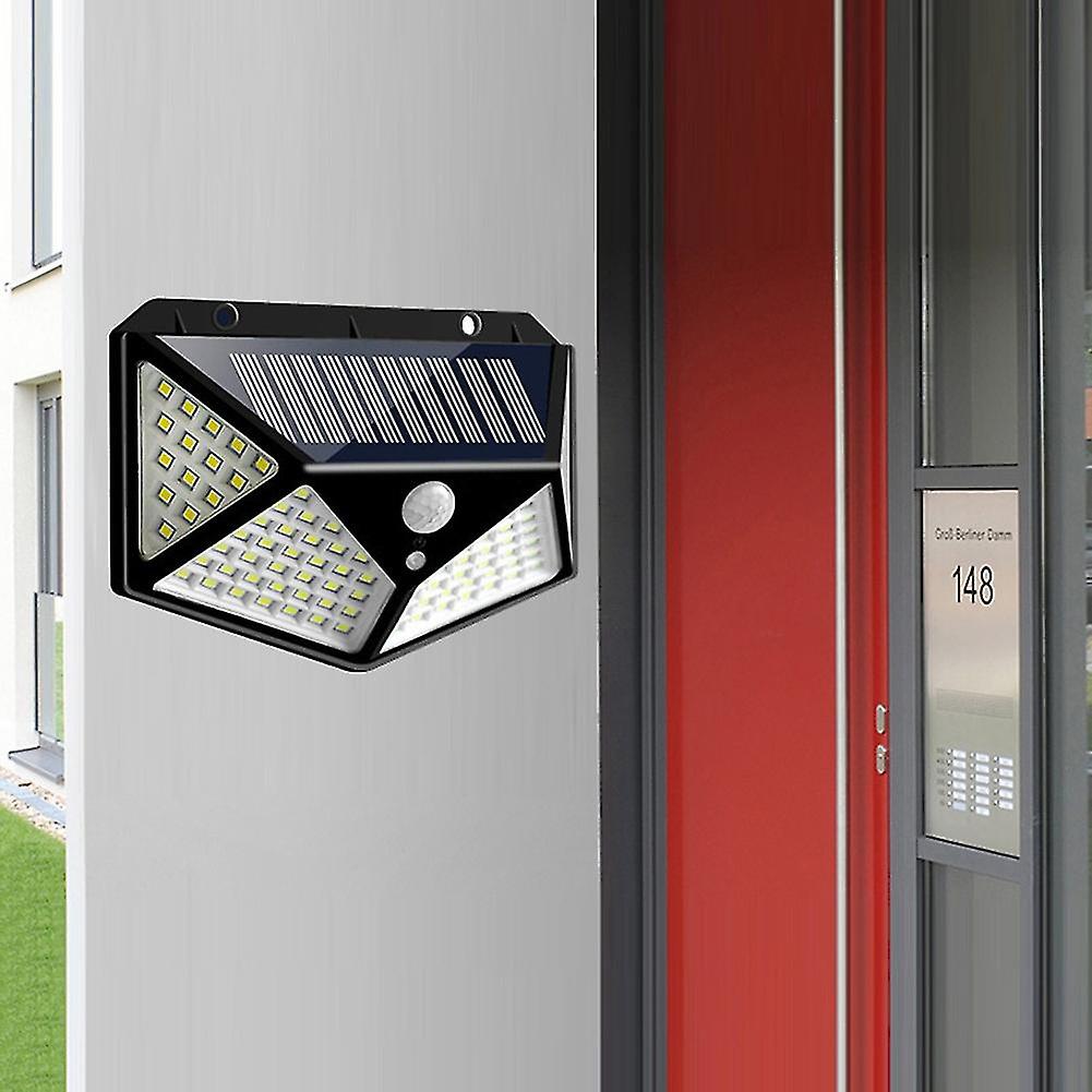 4pack Solar Led Light Outdoor Solar Light Pir Motion Sensor Wall Light Waterproof Solar Powered Sunlight For Garden