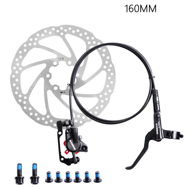 2022 New Arrival Bike Hydraulic Brake kit MTB Bicycle Disc Brake Set Front and Rear Cycling Parts