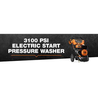 Generac 3100 PSI 2.5 GPM Electric-Start Gas Pressure Washer (49 StateCSA) 8894