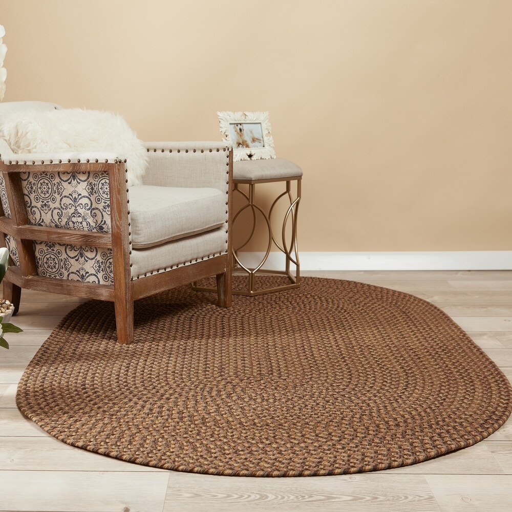 Rhody Rug Lexington Tweed Indoor/Outdoor Braided Rug