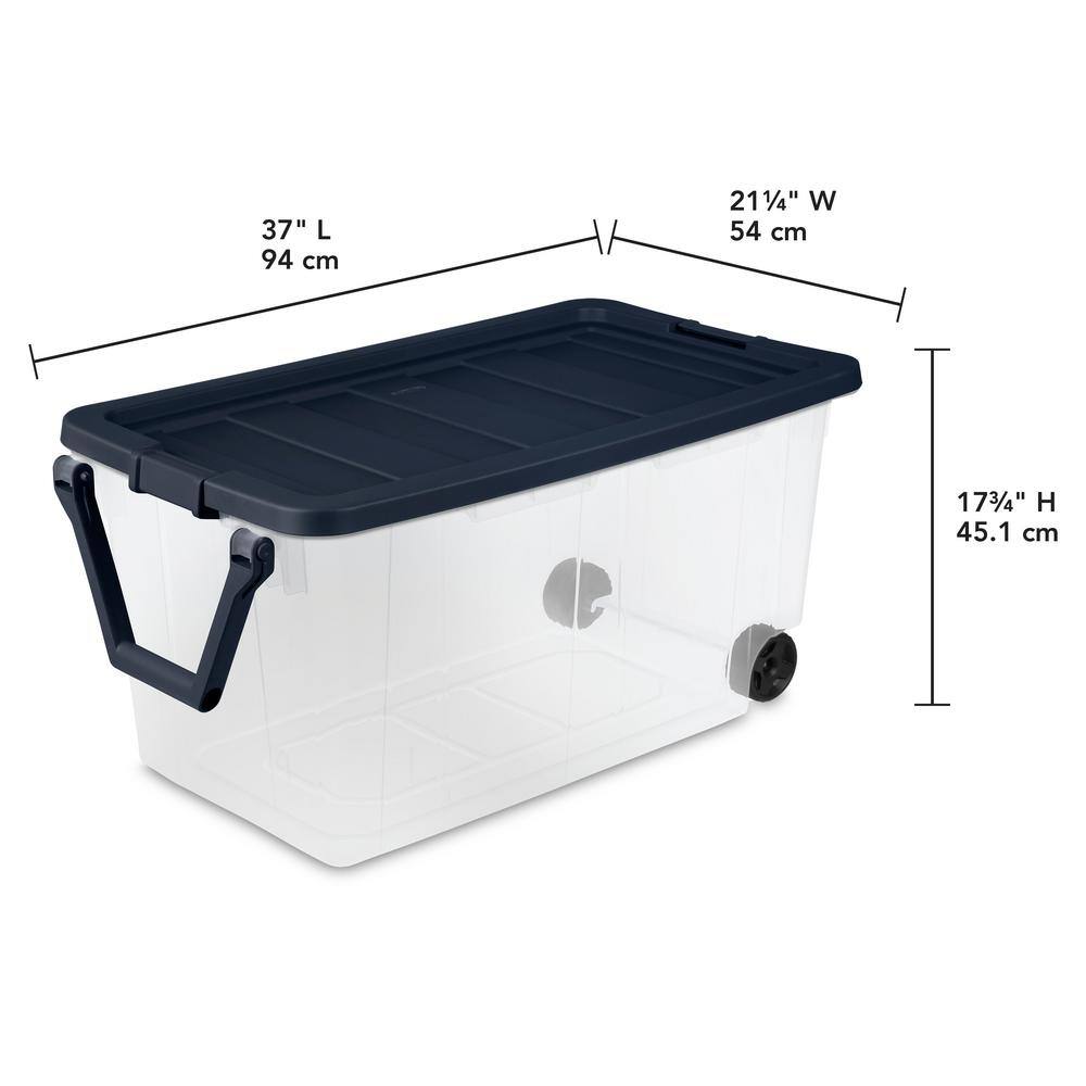 Sterilite 160 Qt. Wheeled Storage Box 14674K02