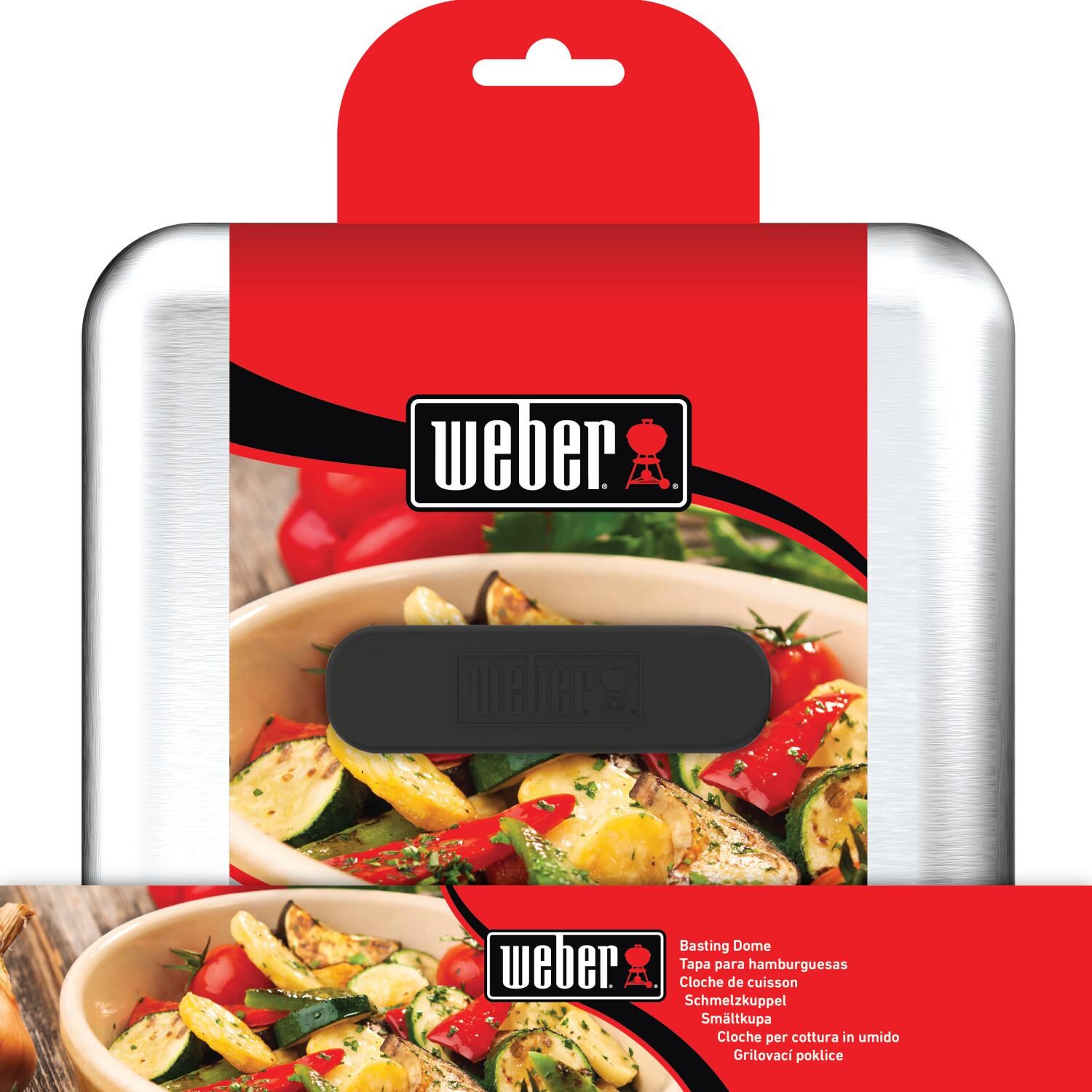 Weber 6783 Stainless Steel Griddle Basting Dome