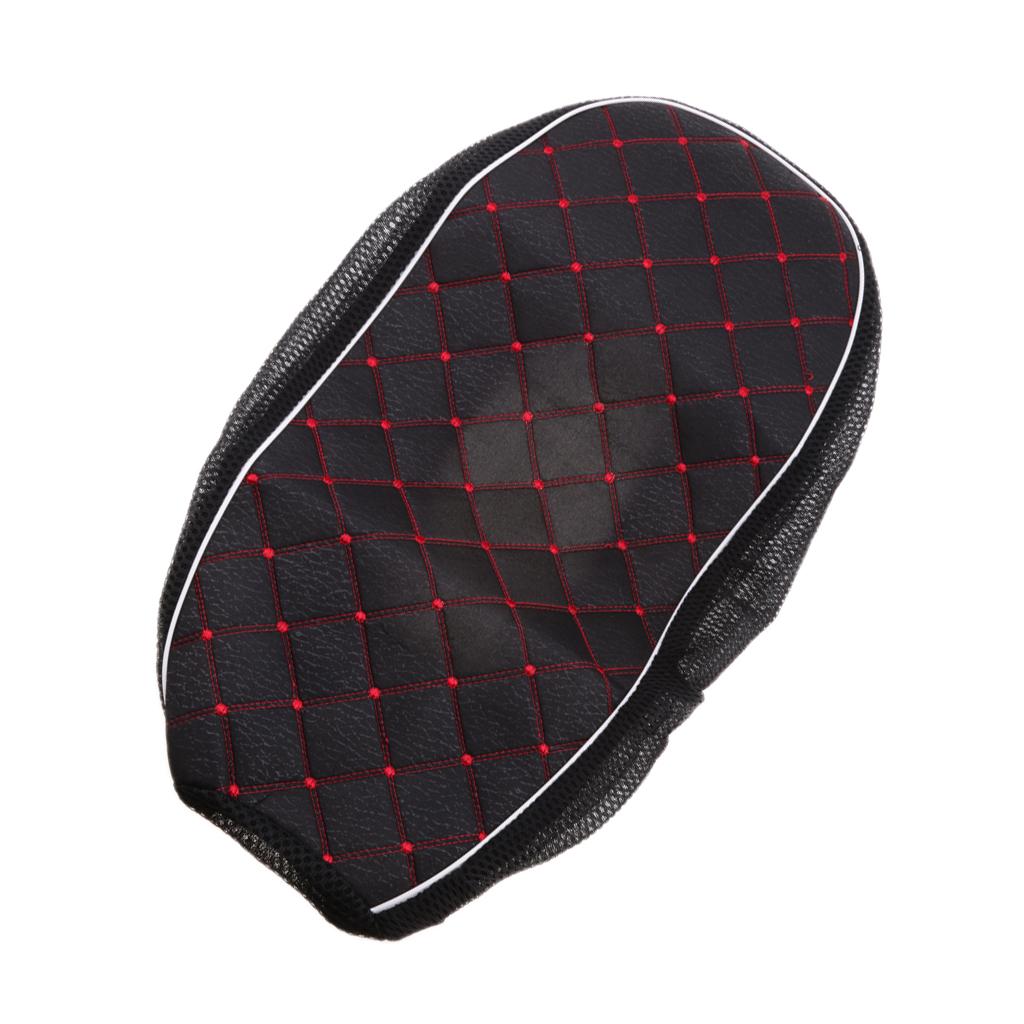 Breathable Seat Cushion Protective Cover For Electric Car Scooter Bck - XL