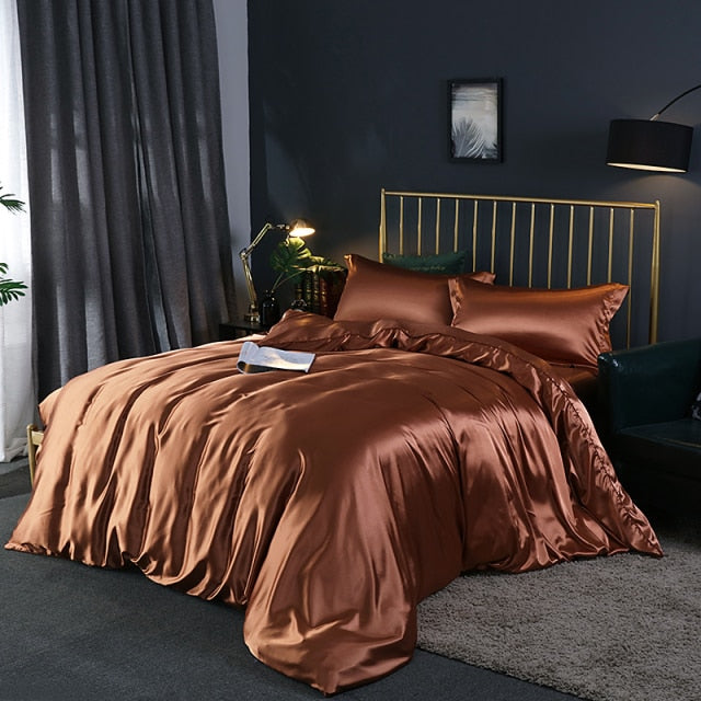 SleepSoft Luxury Silk Bedding Set