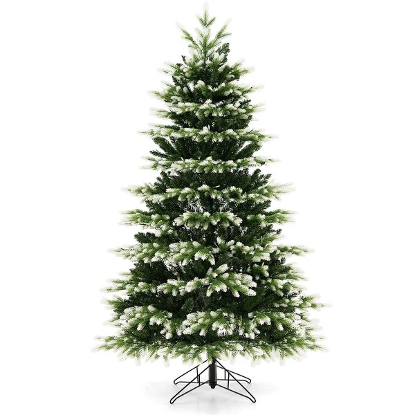 Hinged Christmas Tree with 350 LED Lights Remote Control