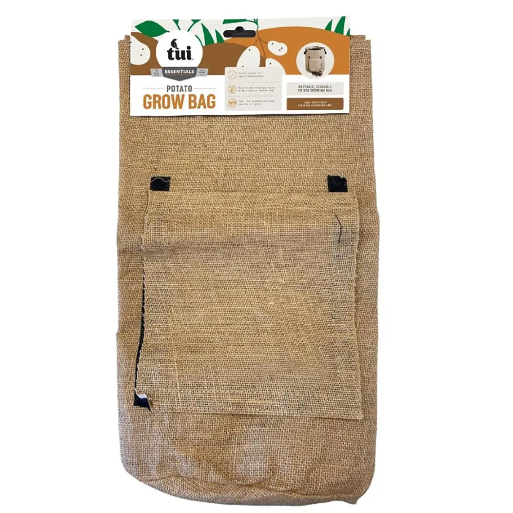 Winslow   Ross customized patio garden supplies grow bags for plants jute+PE material potato grow bags