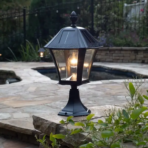 Baytown Bulb Solar Light with GS Solar LED Light Bulb Wall/Pier/3