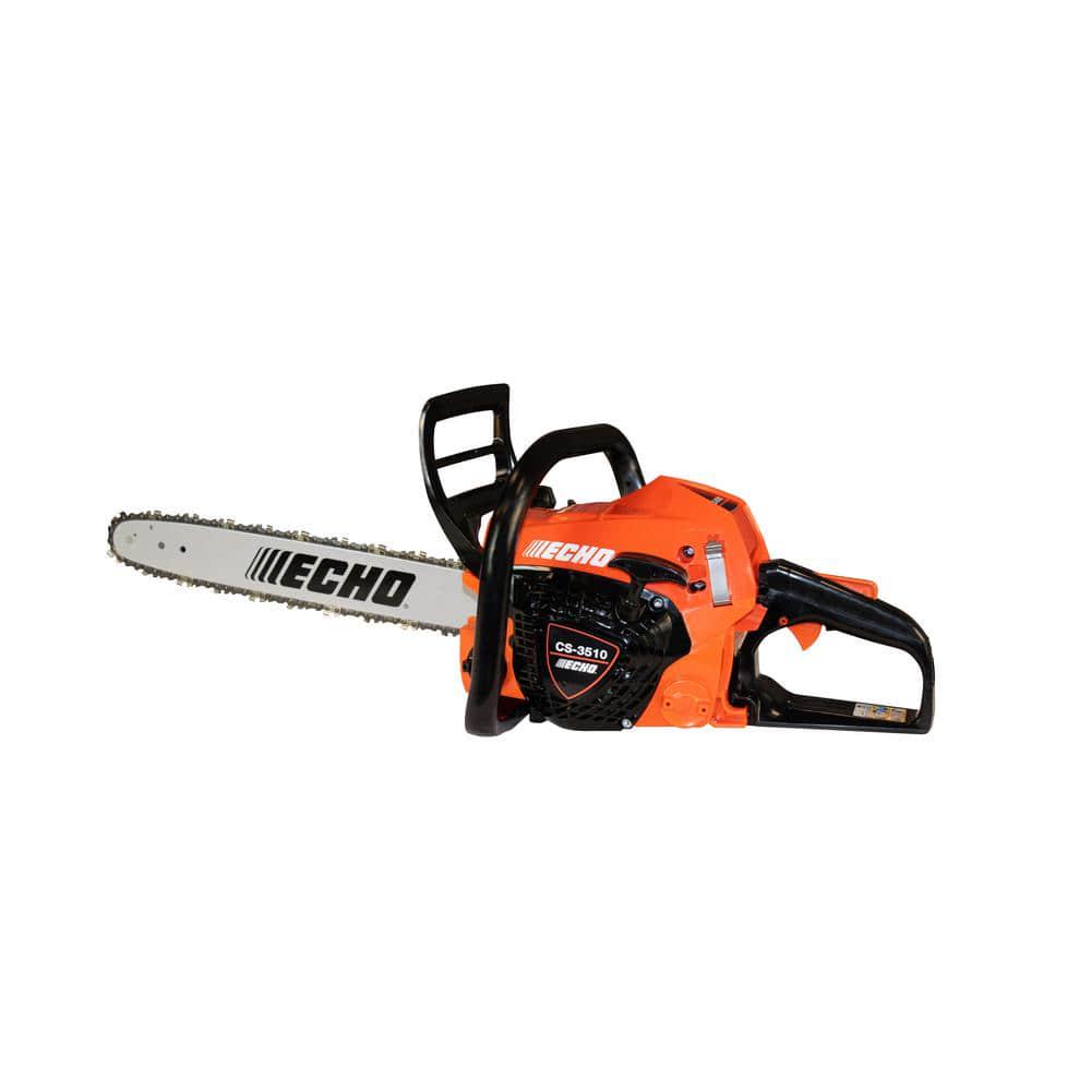 ECHO 16 in 344 cc Gas 2Stroke Engine Rear Handle Chainsaw