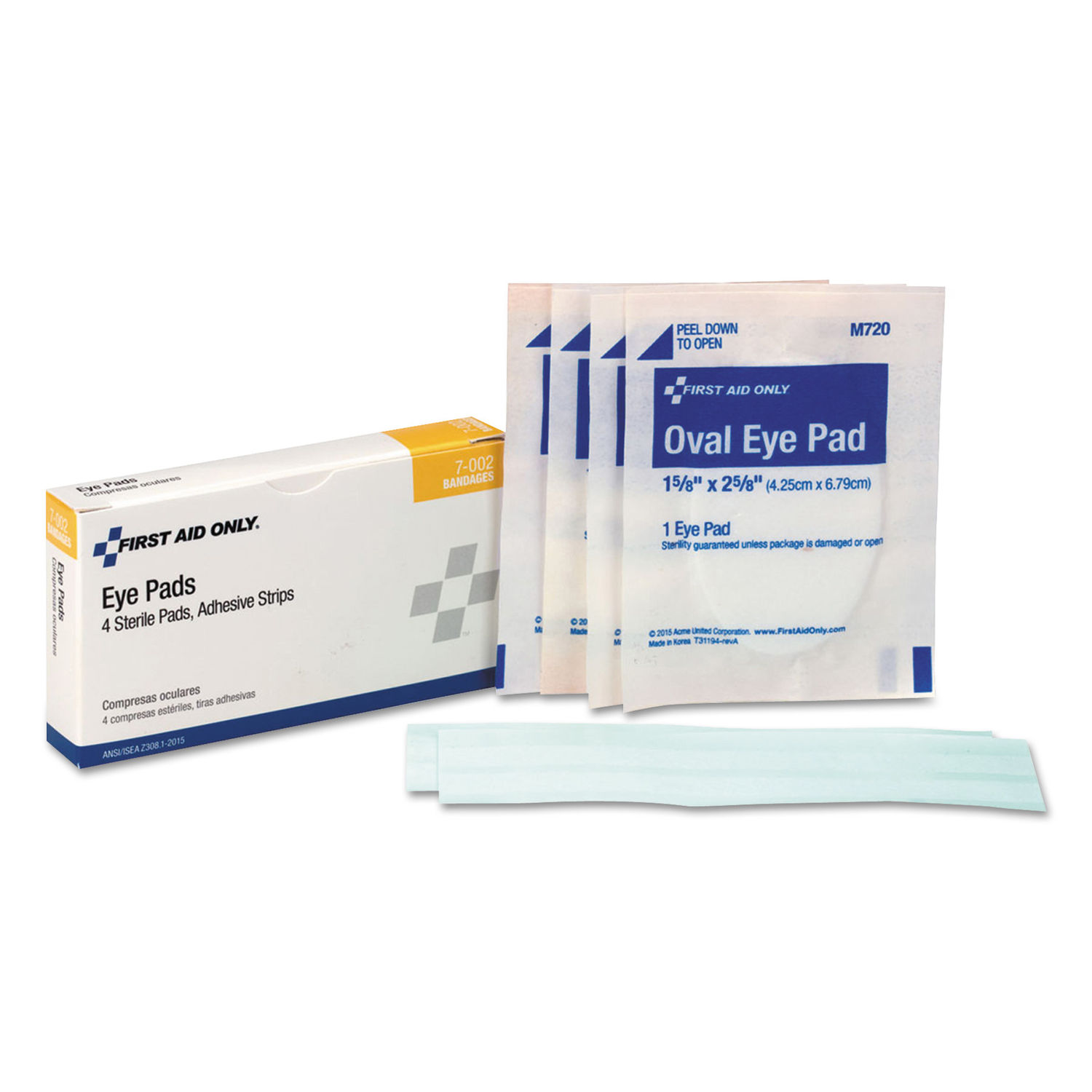 ANSI 2015 Compliant First Aid Kit Refill by First Aid Onlyandtrade; FAO7002