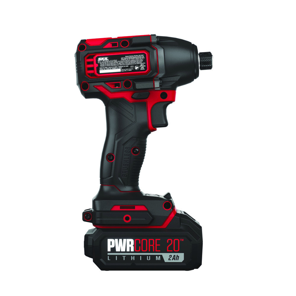 Skil PWRCORE 20? Brushless 20V Hex Impact Driver Kit 1/4 ;