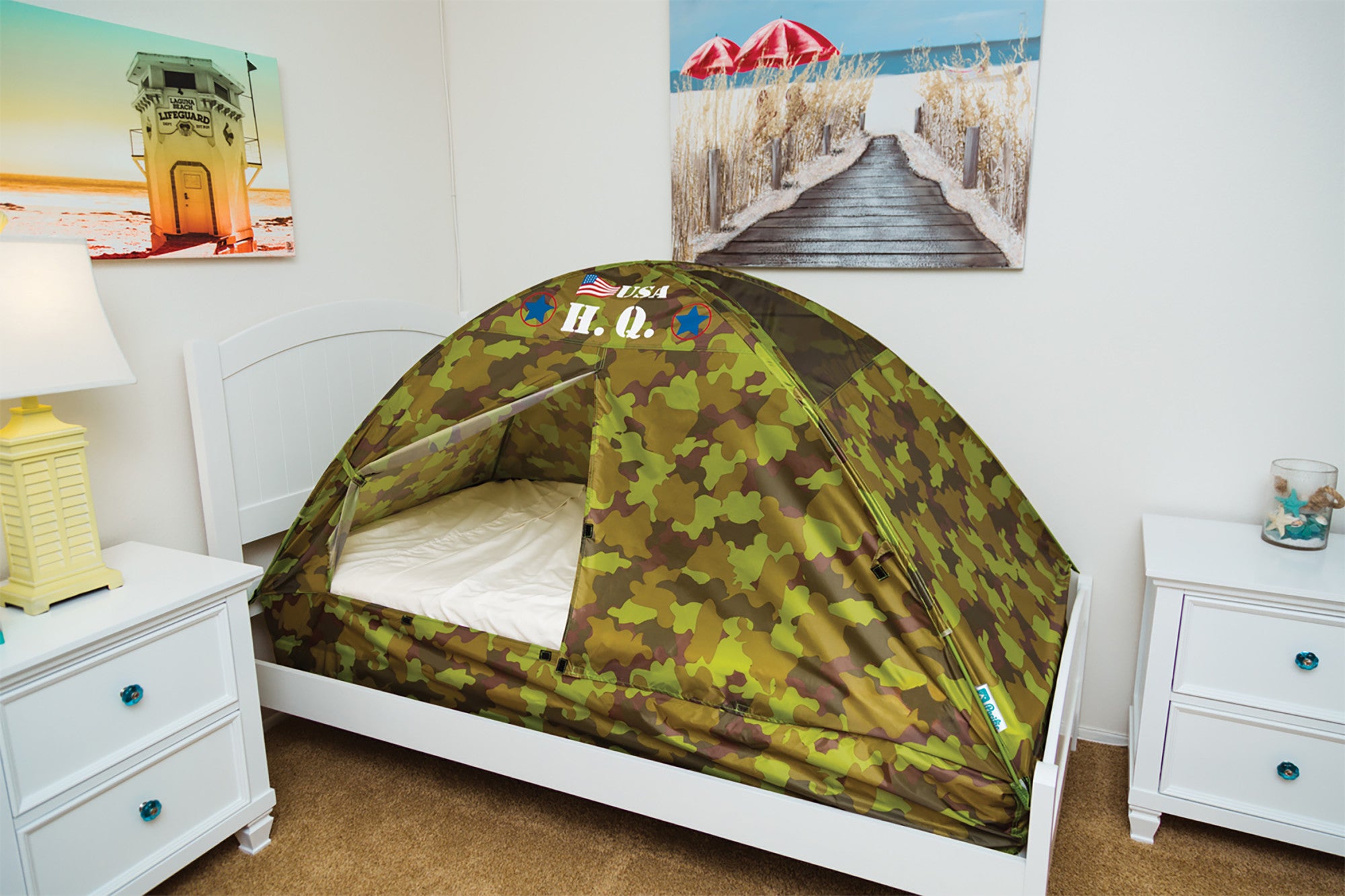 Pacific Play Tents H.Q Bed Tent Twin