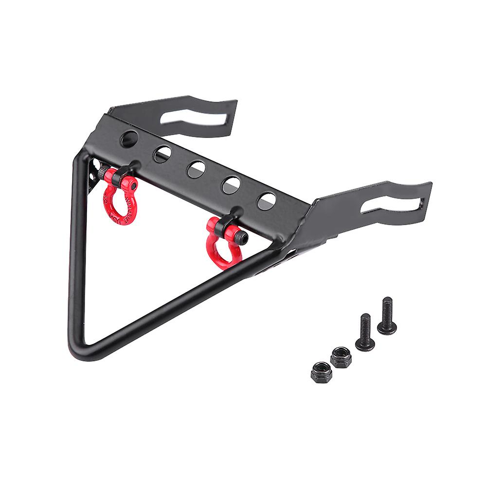 Rc Crawler Steel Front Bumper Winch Mount For Axial Scx10 1/10 Remote Control Car (cuspidal)