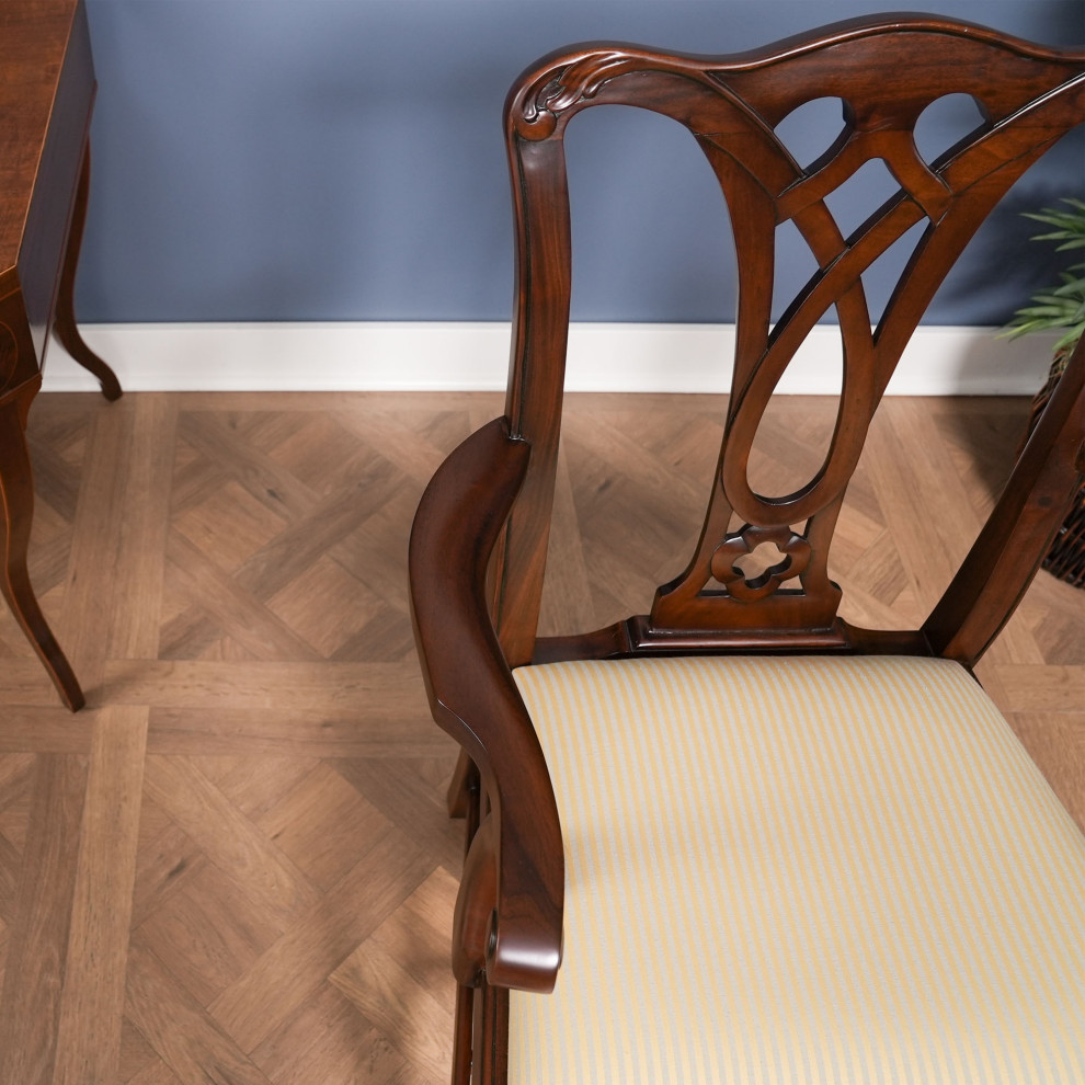 Country Chippendale Arm Chair   Traditional   Dining Chairs   by Niagara Furniture  Houzz